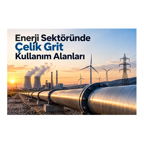 Enerji Sektöründe Çelik Grit Kullanım Alanları