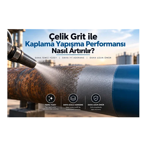 Çelik Grit ile Kaplama Yapışma Performansı Nasıl Artırılır?