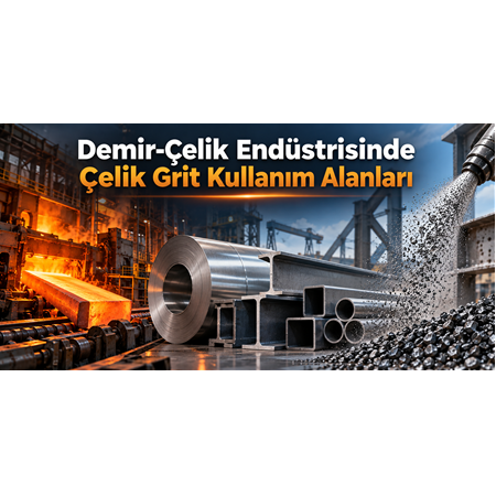 Demir-Çelik Endüstrisinde Çelik Grit Kullanım Alanları