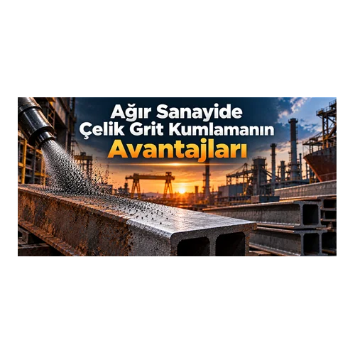 Ağır Sanayide Çelik Grit Kumlamanın Avantajları
