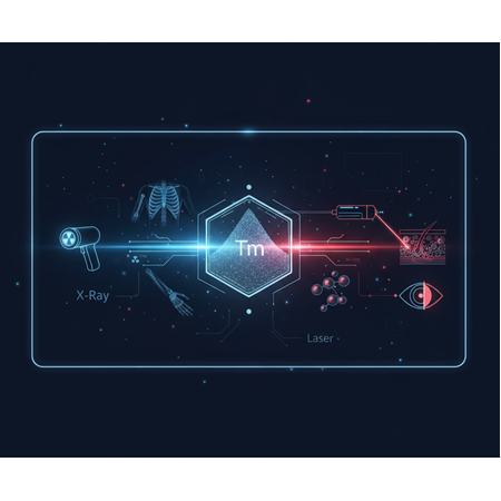 Tulyum Tozu (Tm): X-Ray ve Lazer Cihazlarında Kullanımı