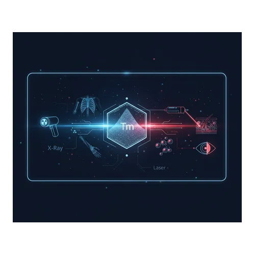 Tulyum Tozu (Tm): X-Ray ve Lazer Cihazlarında Kullanımı