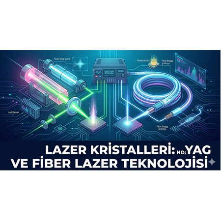 Lazer Kristalleri: Nd:YAG ve Fiber Lazer Teknolojisi