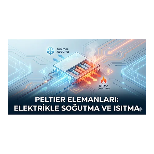 Peltier Elemanları: Elektrikle Soğutma ve Isıtma