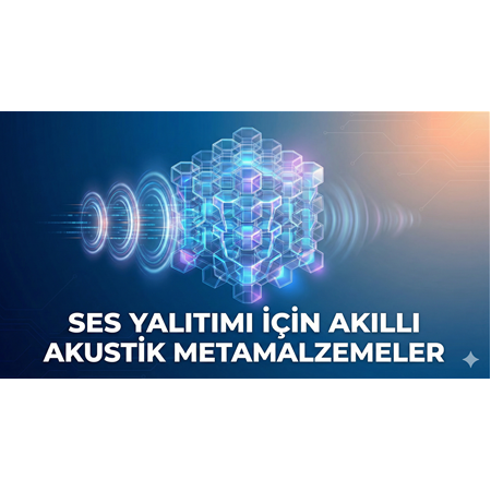 Ses Yalıtımı İçin Akıllı Akustik Metamalzemeler