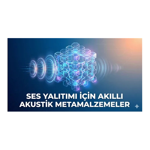 Ses Yalıtımı İçin Akıllı Akustik Metamalzemeler