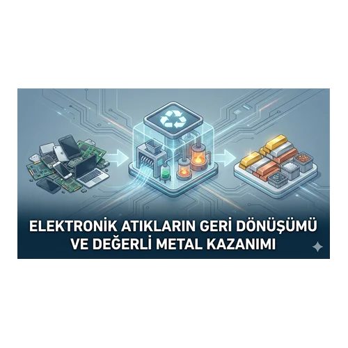 Elektronik Atıkların Geri Dönüşümü ve Değerli Metal Kazanımı