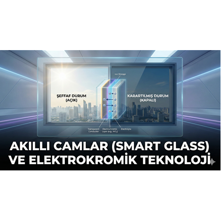 Akıllı Camlar (Smart Glass) ve Elektrokromik Teknoloji