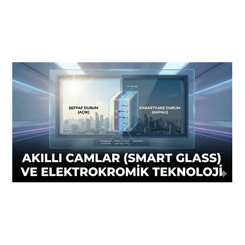 Akıllı Camlar (Smart Glass) ve Elektrokromik Teknoloji