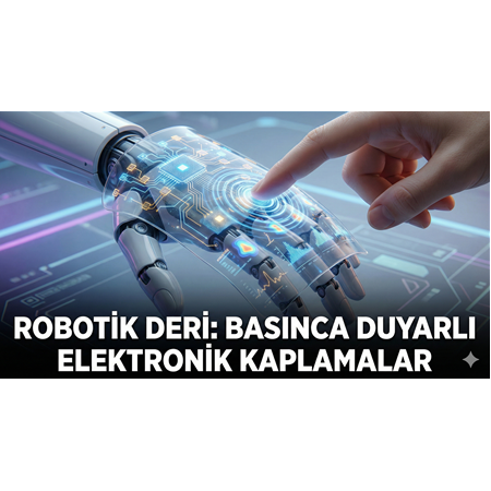Robotik Deri: Basınca Duyarlı Elektronik Kaplamalar