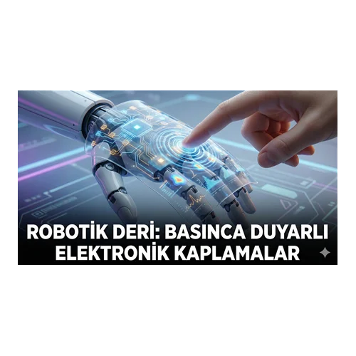 Robotik Deri: Basınca Duyarlı Elektronik Kaplamalar