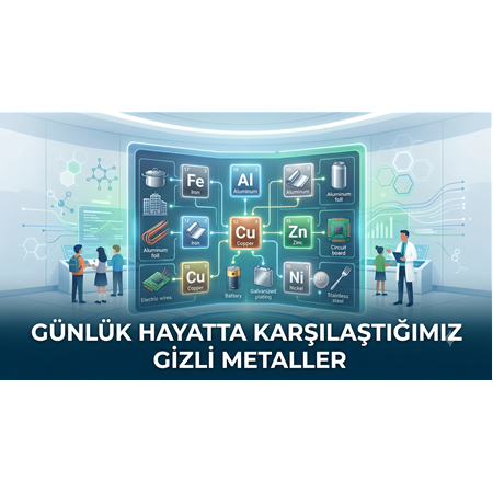 Ortaokul Elementler Konusu: Günlük Hayatta Karşılaştığımız Gizli Metaller