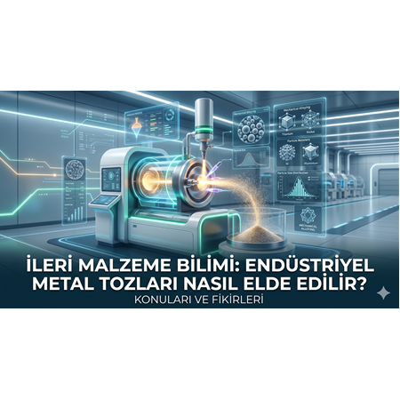 İleri Malzeme Bilimi: Endüstriyel Metal Tozları Nasıl Elde Edilir?