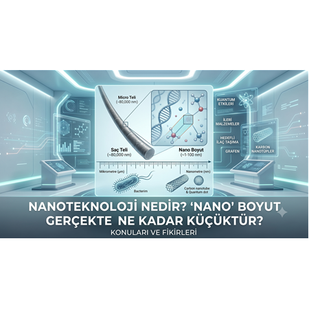 Nanoteknoloji Nedir? "Nano" Boyut Gerçekte Ne Kadar Küçüktür?