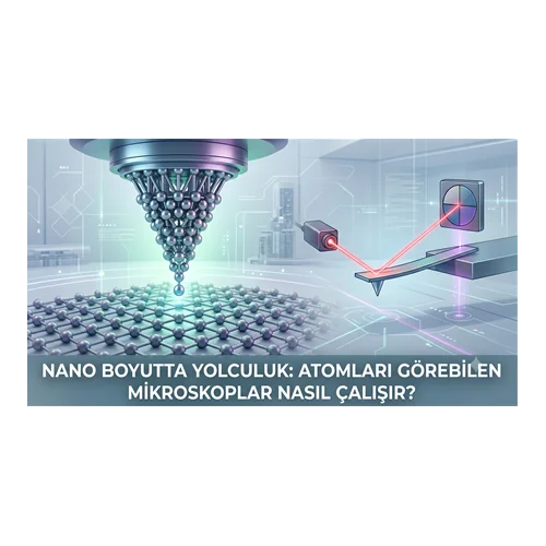 Nano Boyutta Yolculuk: Atomları Görebilen Mikroskoplar Nasıl Çalışır?
