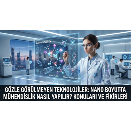 Gözle Görülmeyen Teknolojiler: Nano Boyutta Mühendislik Nasıl Yapılır?