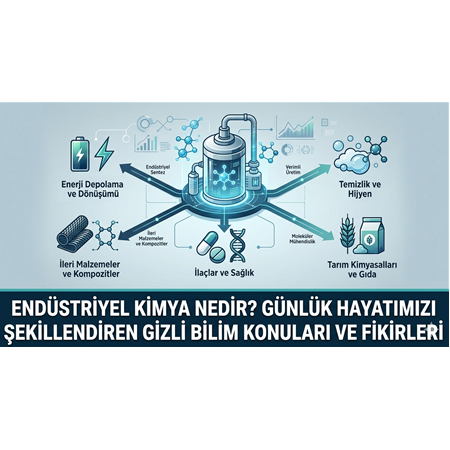 Endüstriyel Kimya Nedir? Günlük Hayatımızı Şekillendiren Gizli Bilim