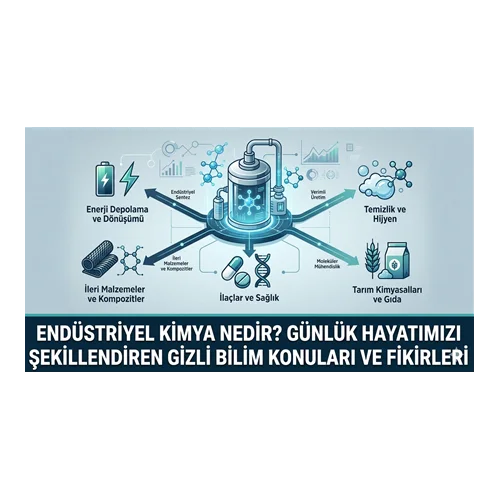 Endüstriyel Kimya Nedir? Günlük Hayatımızı Şekillendiren Gizli Bilim