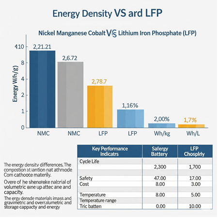 Enerji Yoğunluğu: NMC Neden Daha Güçlü?