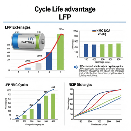 LFP'nin Döngü Ömrü Avantajı Nasıl Gerçekleşiyor?