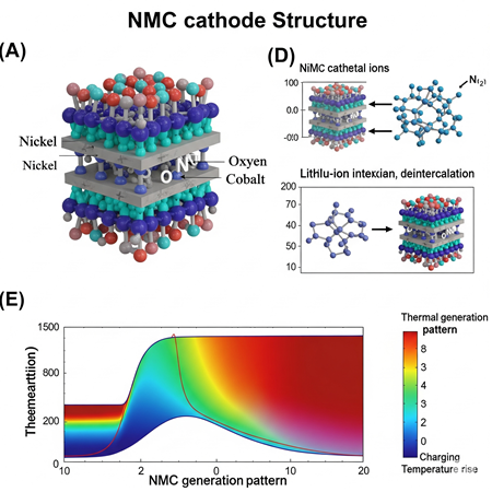 NMC Bataryaların Katot Yapısı ve Isı Üretimi