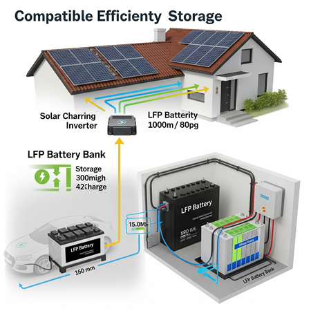 LFP Batarya ve Güneş Enerjili Şarj Uyumu