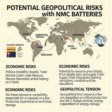 NMC Batarya Üretiminin Jeopolitik Riskleri
