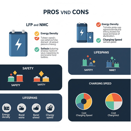 Otonom Araçlarda LFP mi, NMC mi Tercih Ediliyor?