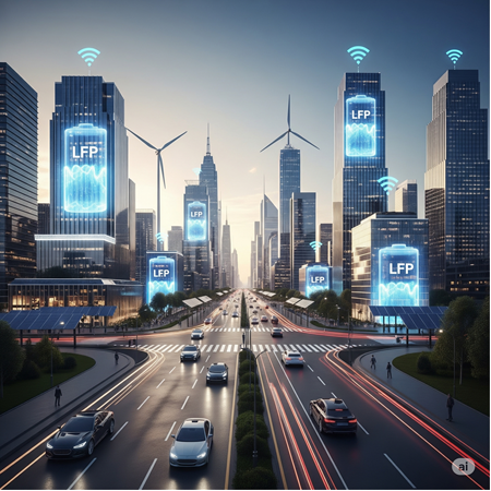 Akıllı Şehirlerde LFP Bataryaların Yeri