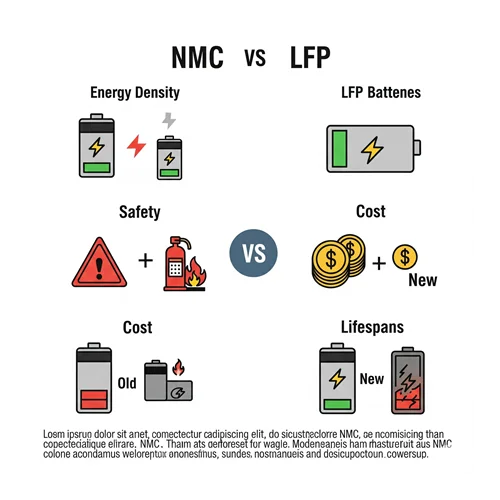 Karşılaştırmalı İncelemeler ve Tablo Formatında İçerikler NMC vs. LFP Batarya: Artı-Eksi Tablosu