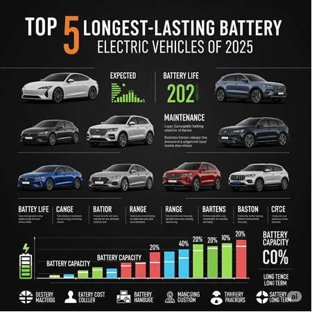 En Uzun Ömürlü Bataryalı Araçlar 2025