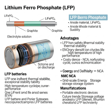 Eğitici ve Bilgilendirici Başlıklar LFP Batarya Nedir? Detaylı Anlatım