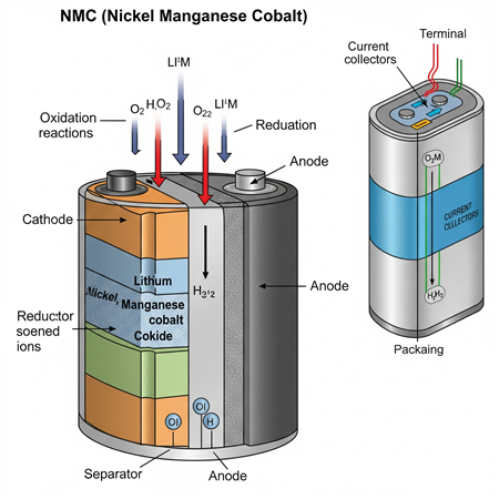 NMC Batarya Nasıl Çalışır?