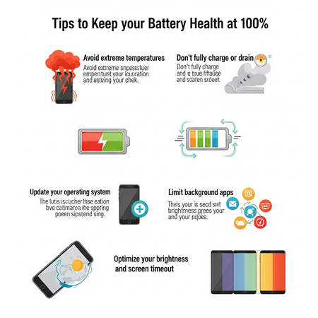 Batarya Sağlığı %100 Tutmak İçin İpuçları