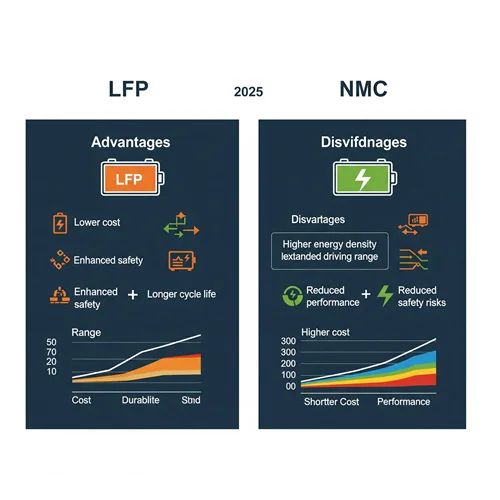 LFP vs. NMC Batarya Konusunda 2025'te Dikkat Edilmesi Gerekenler