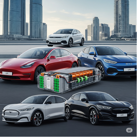 LFP Batarya Kullanan En Popüler Elektrikli Araçlar