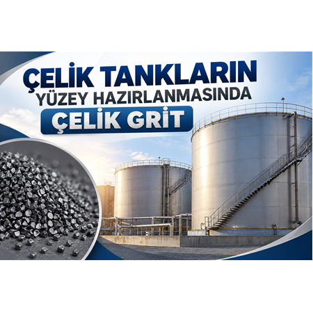Çelik Tankların Yüzey Hazırlanmasında Çelik Grit
