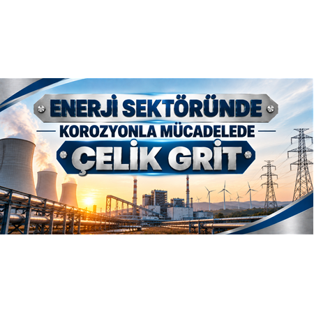 Enerji Sektöründe Korozyonla Mücadelede Çelik Grit