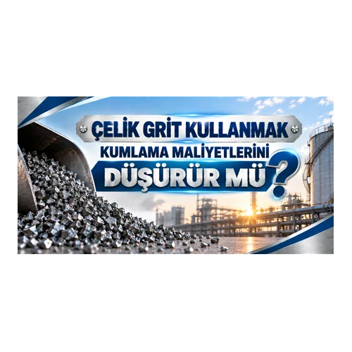 Çelik Grit Kullanmak Kumlama Maliyetlerini Düşürür mü?