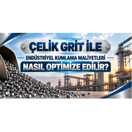 Çelik Grit ile Endüstriyel Kumlama Maliyetleri Nasıl Optimize Edilir?
