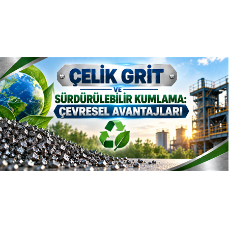 Çelik Grit ve Sürdürülebilir Kumlama: Çevresel Avantajları