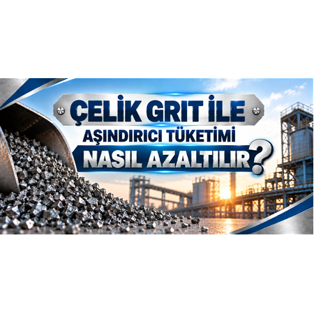 Çelik Grit ile Aşındırıcı Tüketimi Nasıl Azaltılır?