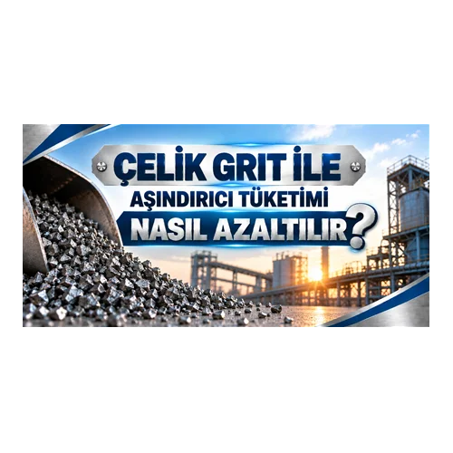 Çelik Grit ile Aşındırıcı Tüketimi Nasıl Azaltılır?