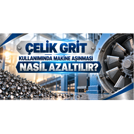 Çelik Grit Kullanımında Makine Aşınması Nasıl Azaltılır?