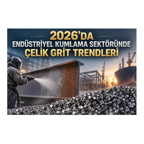 2026'da Endüstriyel Kumlama Sektöründe Çelik Grit Trendleri
