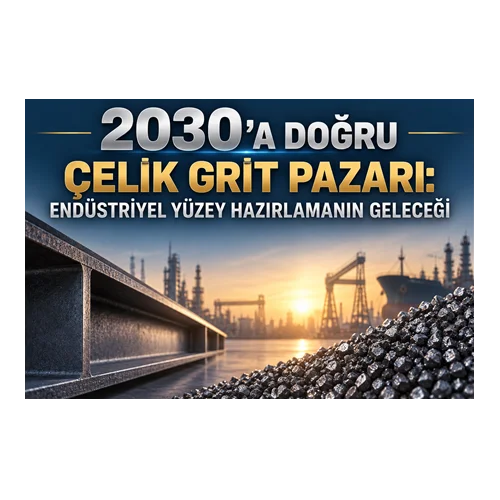 2030'a Doğru Çelik Grit Pazarı: Endüstriyel Yüzey Hazırlamanın Geleceği