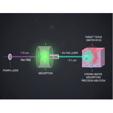 Holmyum Tozlarının Lazer Işını Soğurma Özellikleri