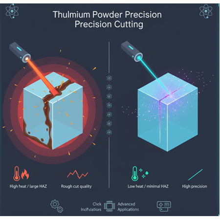 Tulyum Tozlarının Yüksek Hassasiyetli Kesim Teknolojilerindeki Rolü