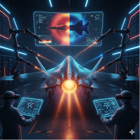 Savaş Uçaklarında Termal İz Azaltıcı Nano Kaplamalar