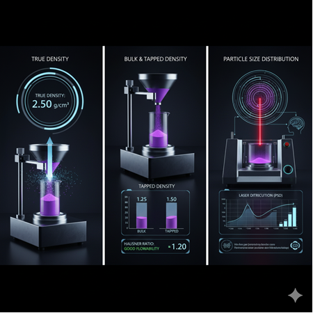 Mikronize Tozların Yoğunluk ve Dağılım Ölçümü